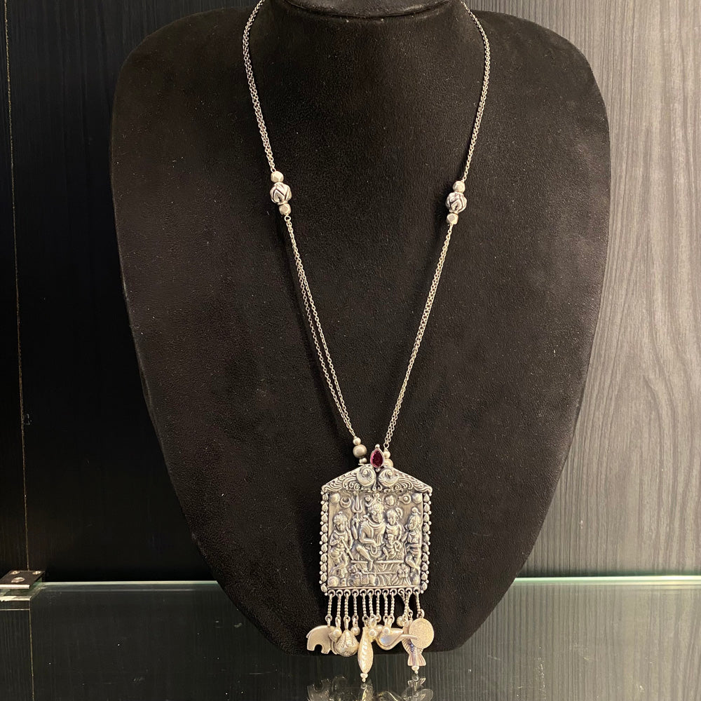 Arugha – handcrafted 92.5 sterling silver necklace by My Motifs