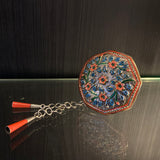 Tvisar – handcrafted 92.5 sterling silver hair pin by My Motifs, view 2