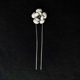 tiyah – handcrafted 92.5 sterling silver hair pin by My Motifs