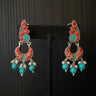 Dyuthi – handcrafted 92.5 sterling silver earrings by My Motifs