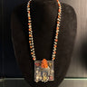 Atre – handcrafted dual-tone 92.5 sterling silver necklace by My Motifs