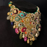 Kupara – handcrafted dual-tone 92.5 sterling silver necklace by My Motifs, view 3