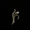 Yahav – handcrafted 92.5 sterling silver brooch by My Motifs