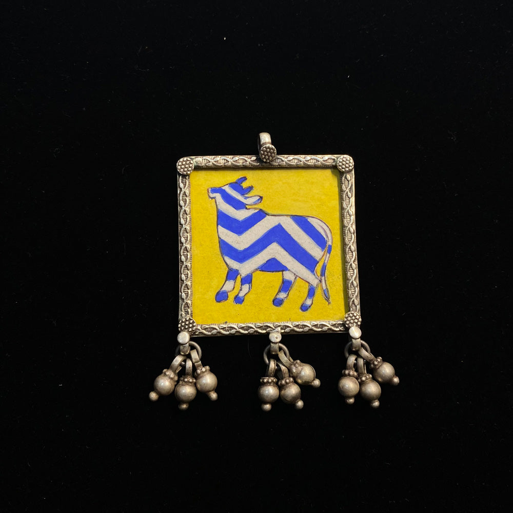 Mudir – handcrafted 92.5 sterling silver pendant by My Motifs
