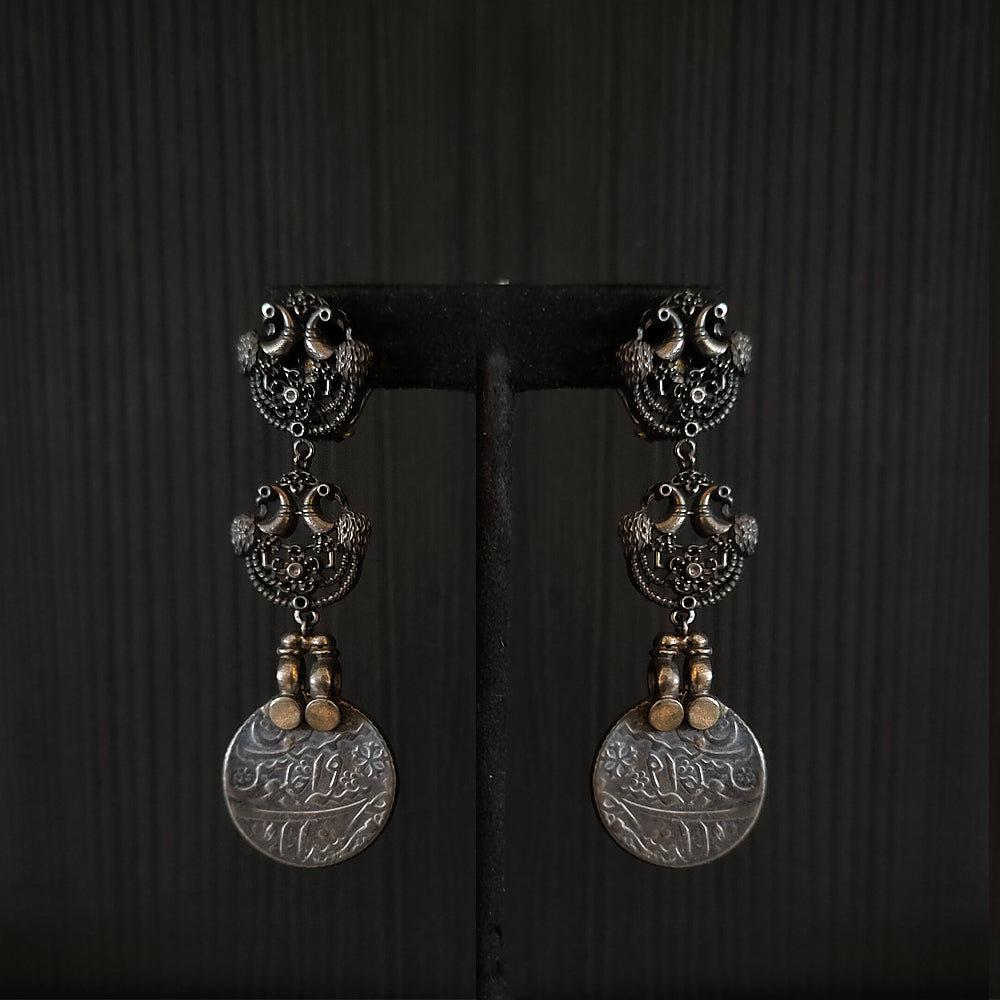 Kuha – handcrafted 92.5 sterling silver earrings by My Motifs