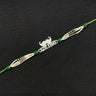 Love U Bhai Charm Rakhi – handcrafted 92.5 sterling silver rakhi by My Motifs