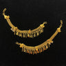 Puyam – handcrafted dual-tone 92.5 sterling silver ear chain by My Motifs