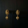 Arsa – handcrafted gold-tone 92.5 sterling silver earrings by My Motifs