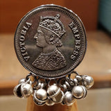 Vintage Coin Brooch – handcrafted 92.5 sterling silver brooch by My Motifs