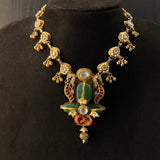Ohika – handcrafted gold-tone 92.5 sterling silver necklace by My Motifs