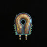 Hanvi – handcrafted 92.5 sterling silver brooch by My Motifs