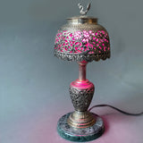 Pure silver Lamp – handcrafted 92.5 sterling silver lamp by My Motifs