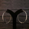 Hullah Hoop – handcrafted 92.5 sterling silver earrings by My Motifs