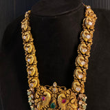 Dayant – handcrafted gold-tone 92.5 sterling silver necklace by My Motifs, view 3