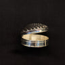 Shell Shaped Dibbi – handcrafted 92.5 sterling silver dibbi by My Motifs