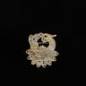 Brida – handcrafted 92.5 sterling silver brooch by My Motifs