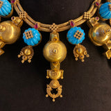 Adant – handcrafted gold-tone 92.5 sterling silver necklace by My Motifs, view 2