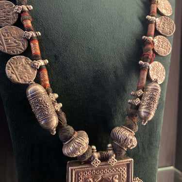 Garta – handcrafted 92.5 sterling silver necklace by My Motifs, view 4