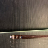 Vrin – handcrafted 92.5 sterling silver hair pin with wooden base by My Motifs, view 2