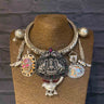 Goddess Inspired Choker – handcrafted oxidised 92.5 sterling silver necklace by My Motifs