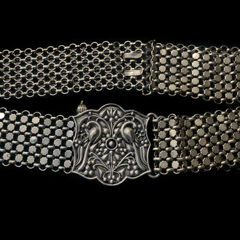 Mor Bandh Belt – handcrafted 92.5 sterling silver belt by My Motifs