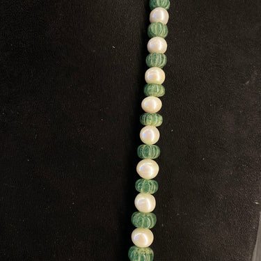 Trit – handcrafted gold-tone 92.5 sterling silver necklace by My Motifs, view 3