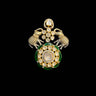 Aritri – handcrafted gold-tone 92.5 sterling silver pendant by My Motifs