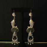 Bharit – handcrafted 92.5 sterling silver earrings by My Motifs