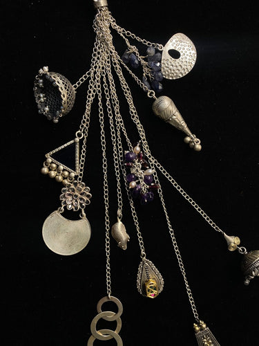 Vaktaa – handcrafted 92.5 sterling silver keychain by My Motifs, view 2