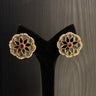 Virag – handcrafted gold-tone 92.5 sterling silver earrings by My Motifs