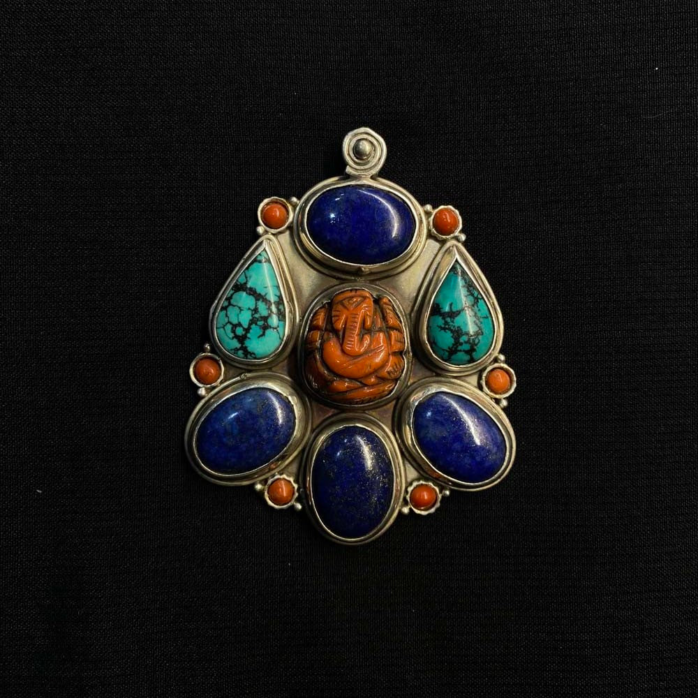 Unman – handcrafted 92.5 sterling silver pendant by My Motifs