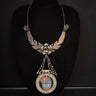 Prsti – handcrafted dual-tone 92.5 sterling silver necklace by My Motifs