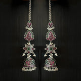 Kamal – handcrafted 92.5 sterling silver earrings by My Motifs