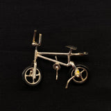 Miniature Bicycle – handcrafted 92.5 sterling silver miniature by My Motifs