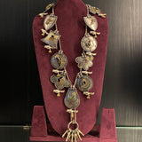 Nirg – handcrafted dual-tone 92.5 sterling silver necklace by My Motifs, view 8