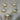 peacocok piece – bird-shaped decorative pendant elements with small hanging bead clusters – My Motifs