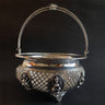 Durga Basket – handcrafted 92.5 sterling silver basket by My Motifs