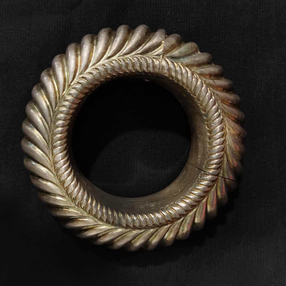 Spiral Bracelet – handcrafted 92.5 sterling silver bracelet by My Motifs