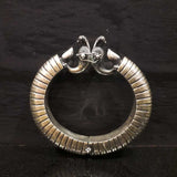 Mor-Bani-Hansli handcrafted 925 sterling silver silver earring - My Motifs