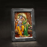 Radha Krishna Frame – handcrafted 92.5 sterling silver photo frame by My Motifs