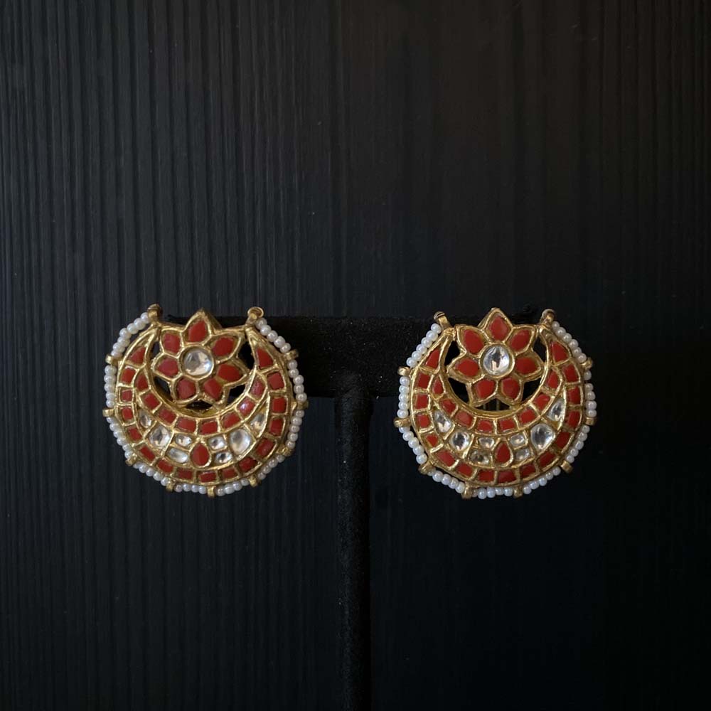 Hruti – handcrafted 92.5 sterling silver earrings by My Motifs