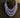 Layered pearl choker in 925 silver - Dahni by Motifs India