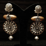 Boho Ethnic Earrings – handcrafted 92.5 sterling silver earrings by My Motifs