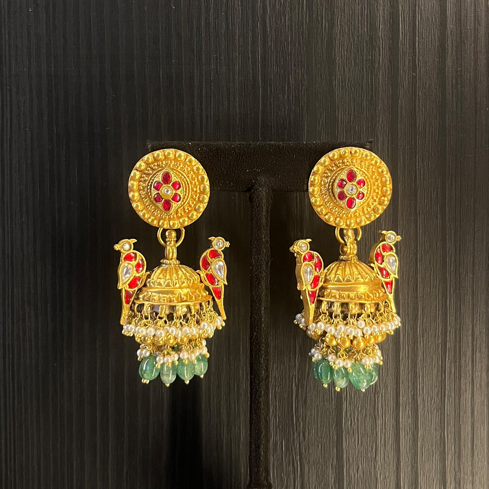 Osha – handcrafted 92.5 sterling silver earrings by My Motifs