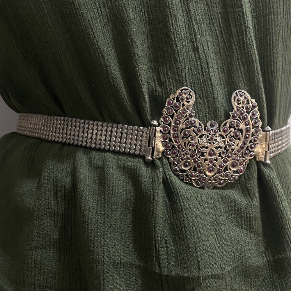 Danaya – handcrafted 92.5 sterling silver belt by My Motifs