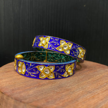Mahin – handcrafted 92.5 sterling silver bangles by My Motifs, view 2