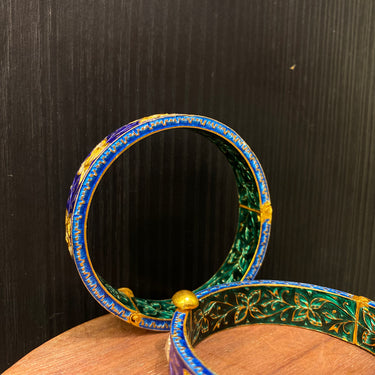 Mahin – handcrafted 92.5 sterling silver bangles by My Motifs, view 4