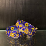 Vihita – handcrafted gold-tone 92.5 sterling silver bangle by My Motifs