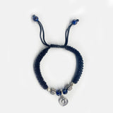 Aara – handcrafted 92.5 sterling silver anklet by My Motifs, view 2
