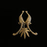 Bhav – handcrafted 92.5 sterling silver brooch by My Motifs